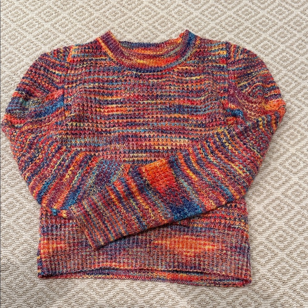 En Saison Colorful Knit Sweater